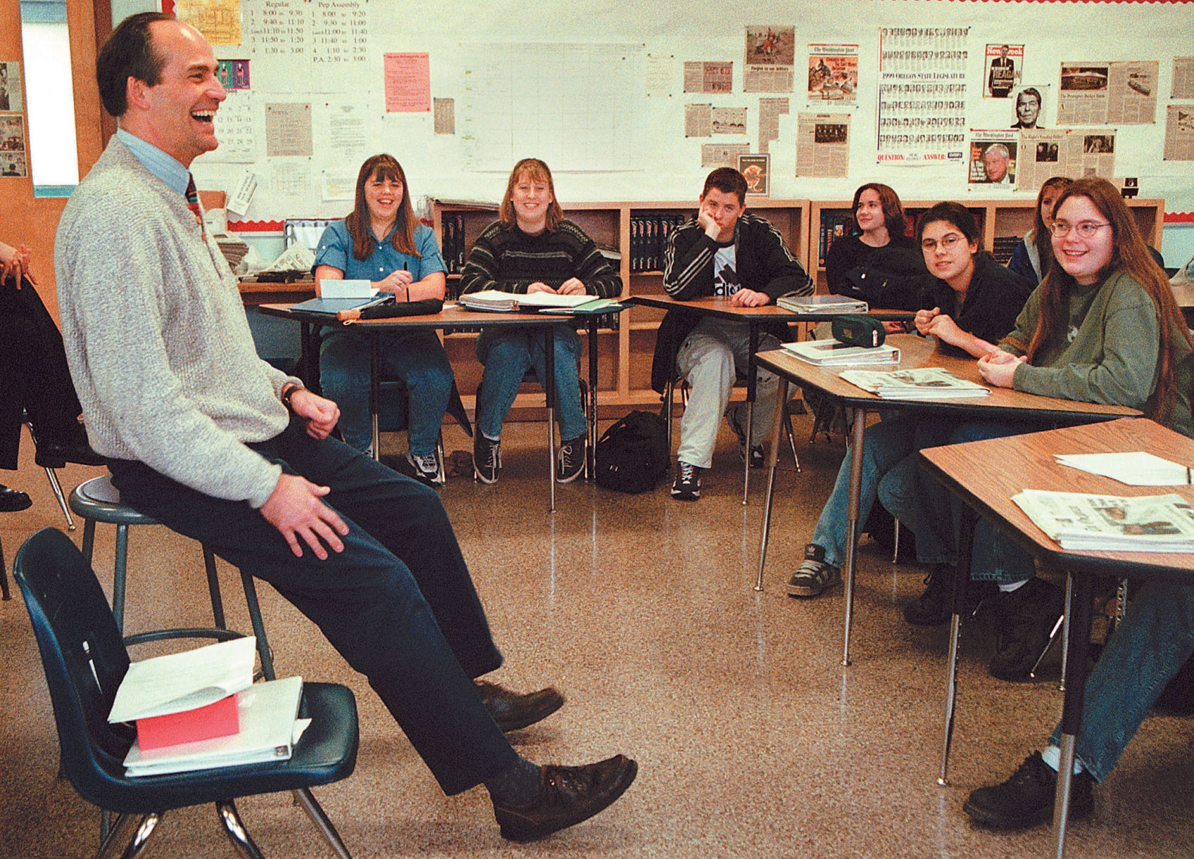 Flashback- January 2000 Bradbury at Lebanon High